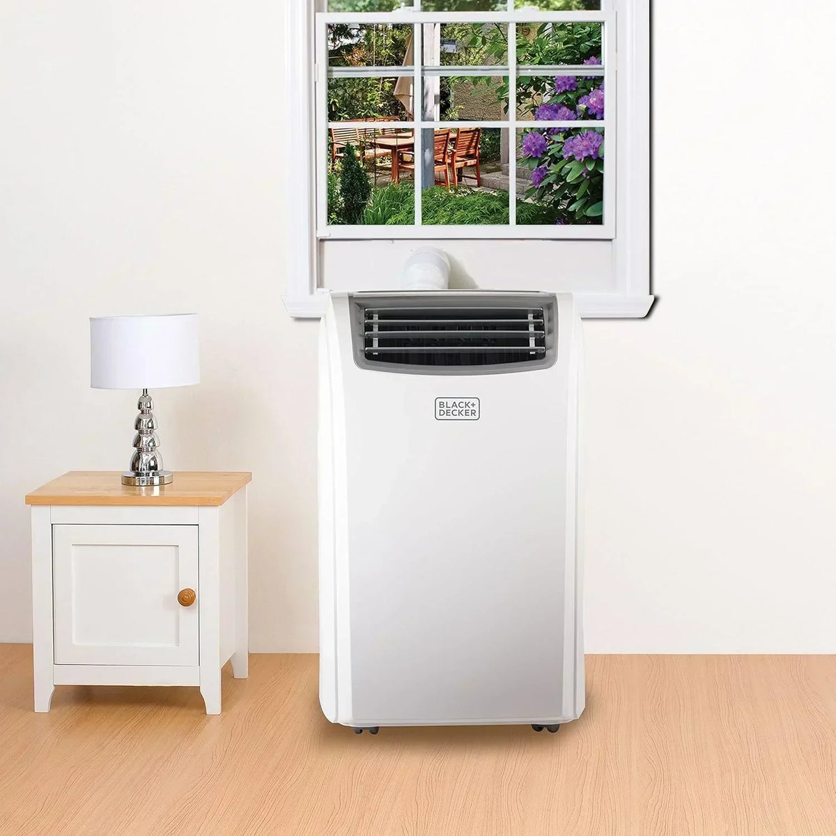 BLACK+DECKER 8,000 BTU Portable Air Conditioner for Rooms up to 350 Sq