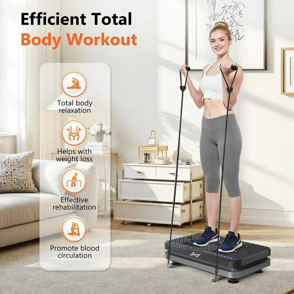 AXV Vibration Plate Fitness Platform Trainer Suitable for men and women to lose weight
