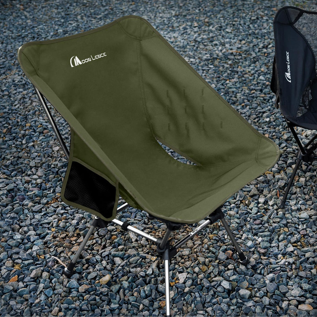 Portable Camping Chair Plus Folding Chair for Backpacking and Hiking
