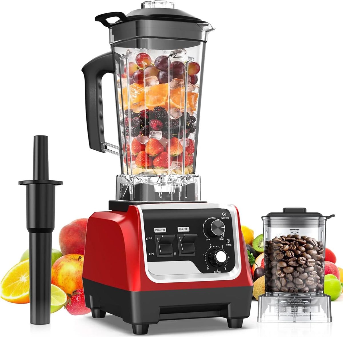 1800W Blender for Smoothies 70 oz Large Capacity Countertop Blenders with 20 oz Grinding Cup