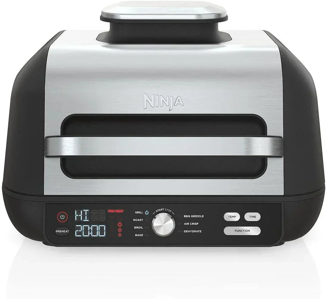 Ninja Foodi Smart XL 6-in-1 Indoor Grill with Air Fry Bake Roast Broil and Dehydrate
