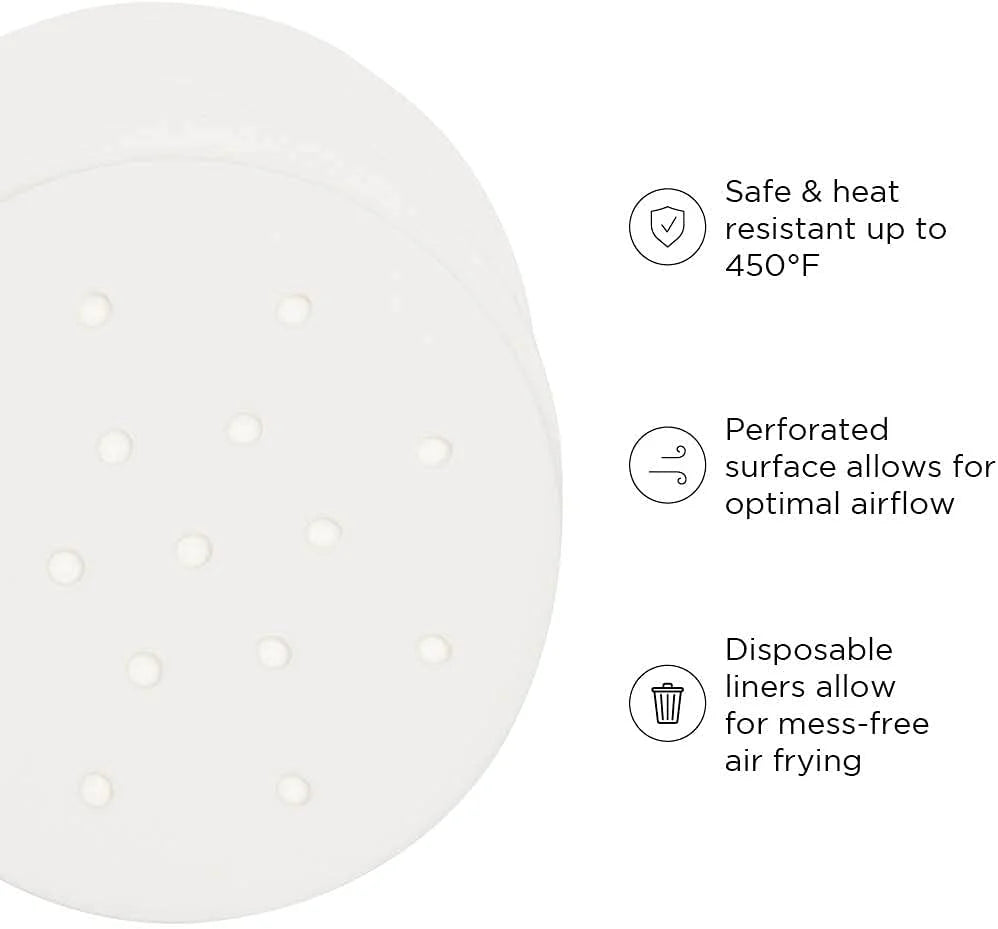 Chefman 6-Quart Dual Basket Air Fryer - Digital Touchscreen, Smart Sync Finish, High-Frying, Auto-Off, 2 Independent 3-Quart Nonstick Pans, Dishwasher-Safe Baskets