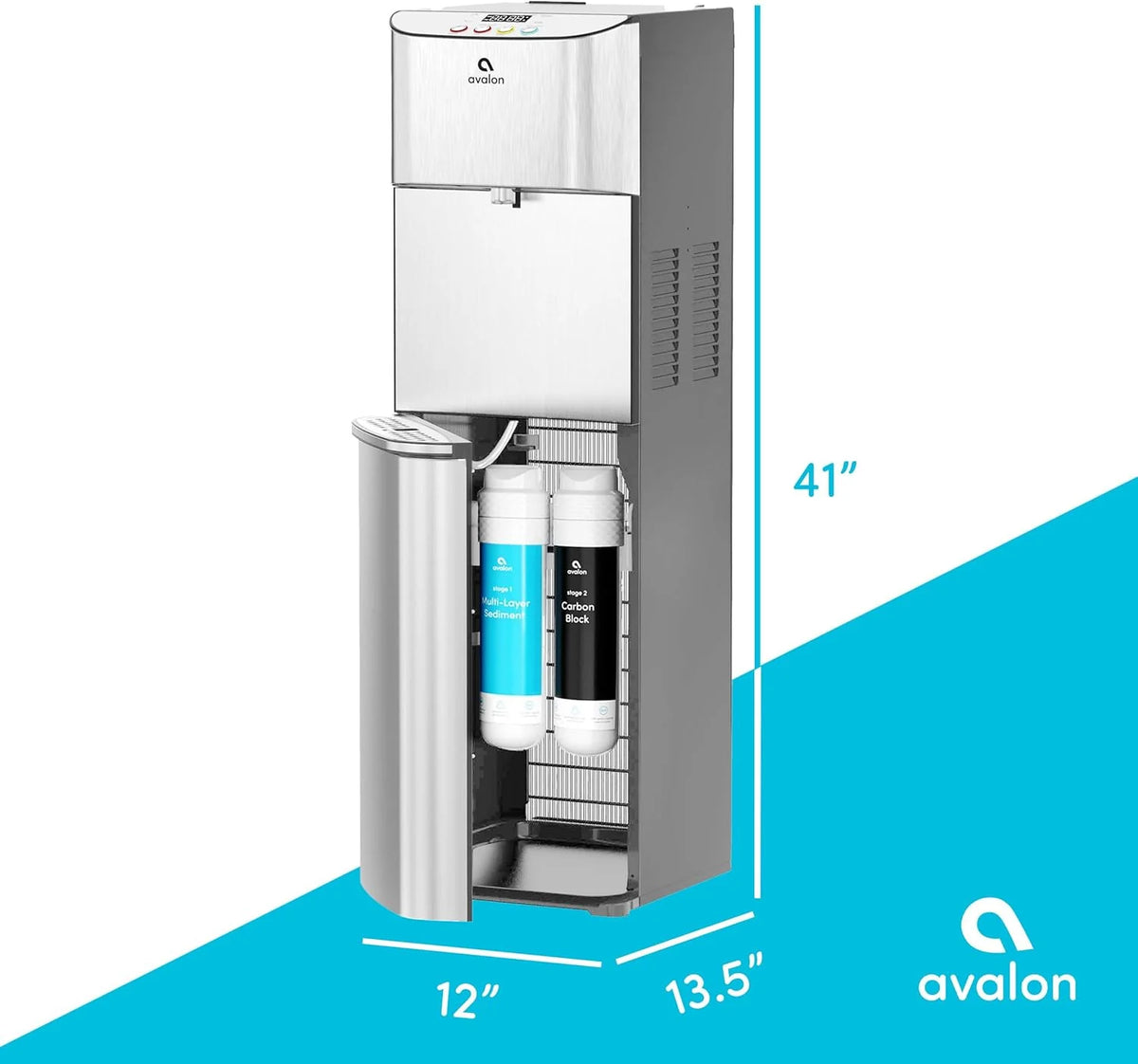 Avalon Self Cleaning Bottleless Water Cooler Water Dispenser 3 Temperature Settings