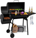 Royal Gourmet CC1830S BBQ Charcoal Grill and Offset Smoker