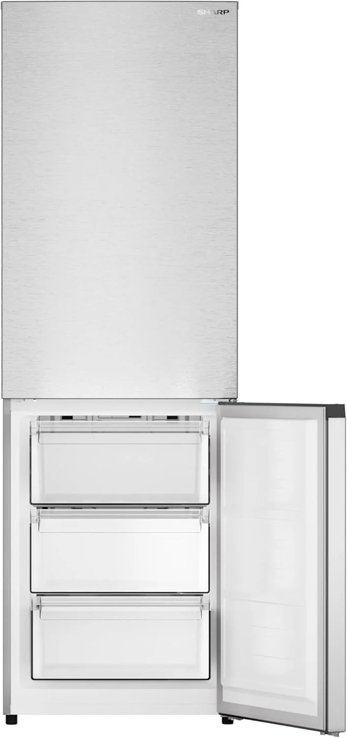 Sharp Bottom-Freezer Counter-Depth Refrigerator, 24 Inch, 11.5 Cubic Foot