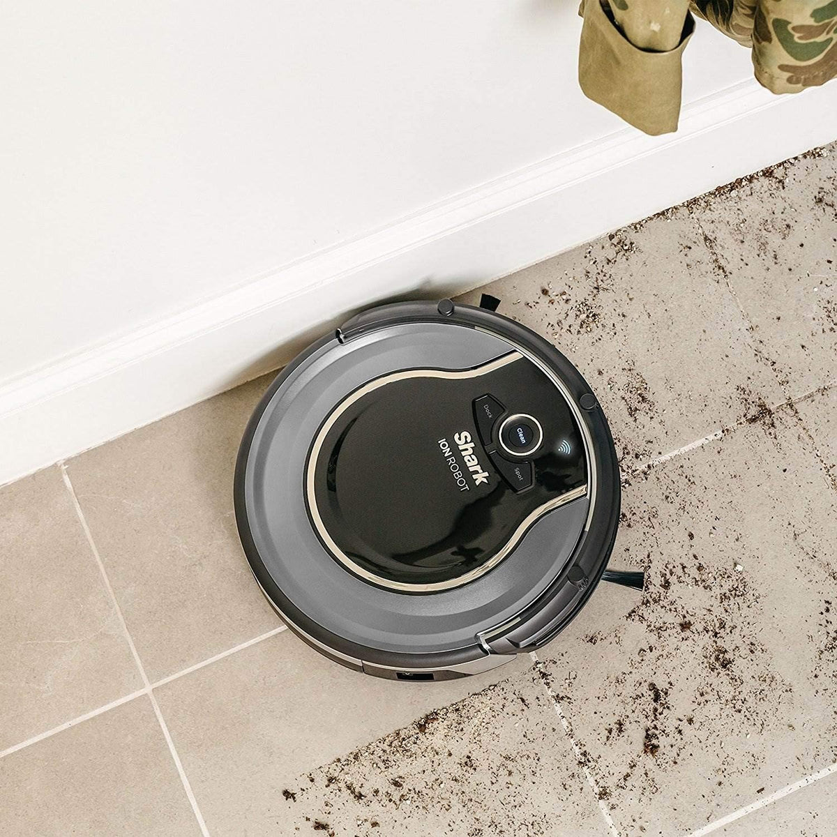 AI Robot Vacuum with XL HEPA Self-Empty Base, Bagless, 60-Day Capacity, LIDAR Navigation, Perfect for Pet Hair, Compatible with Alexa, Wi-Fi Connected, Carpet & Hard Floor, Black