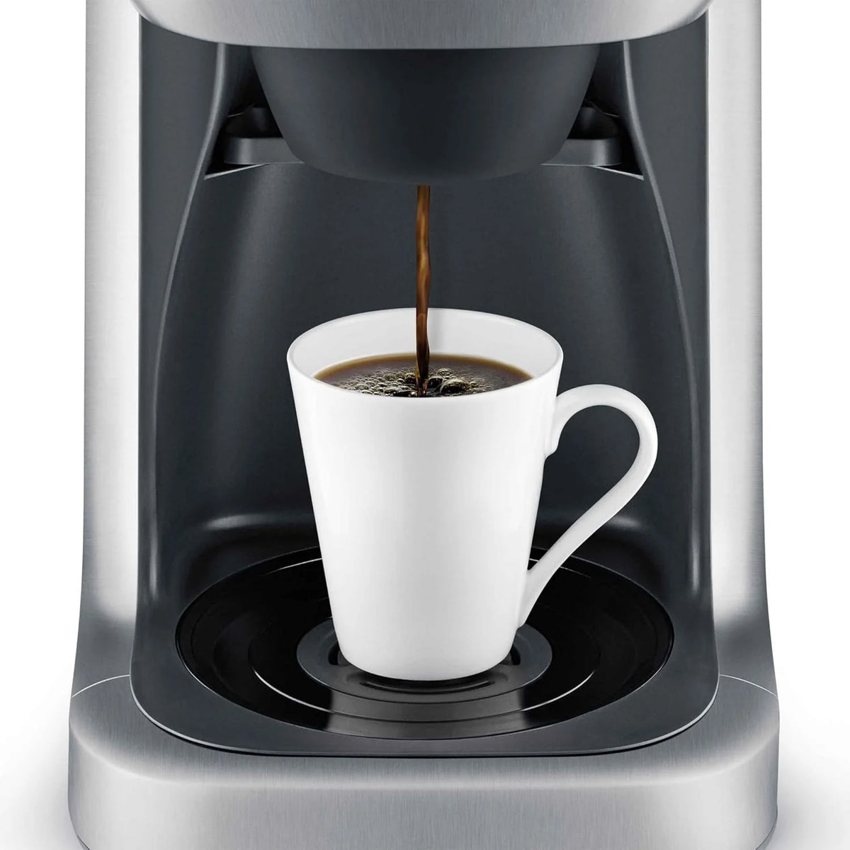 Breville BDC650BSS Grind Control Coffee Maker With Grinder, Brushed Stainless Steel, Thermal Carafe