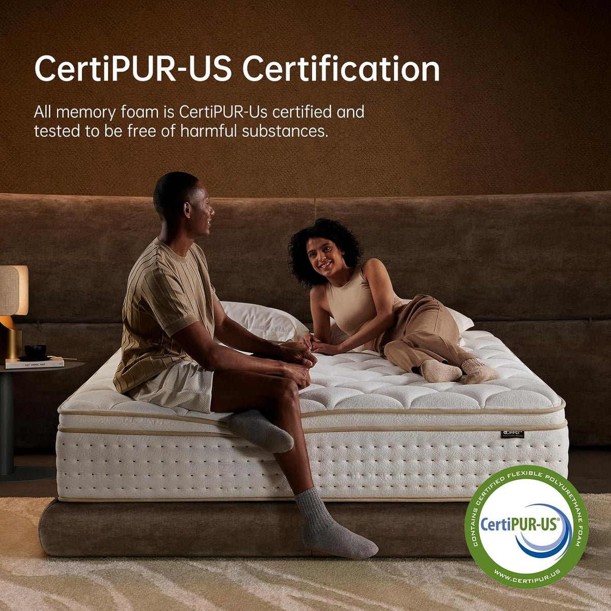 Queen Mattress 12 Inch Queen Mattress in a Box with Memory Foam for Extra Lumbar Support
