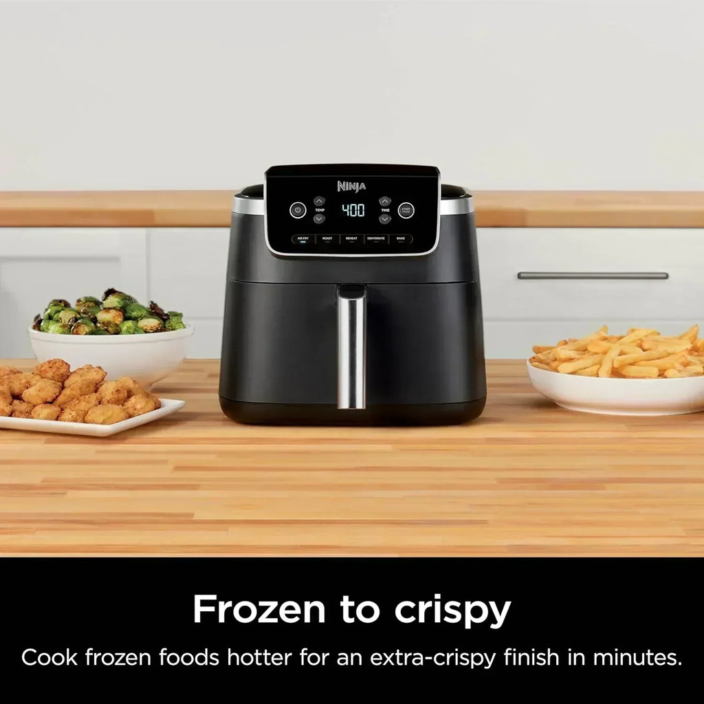 Ninja Air Fryer Pro 5-quart 4-in-1 air fryer that air fries bakes reheats and dehydrates