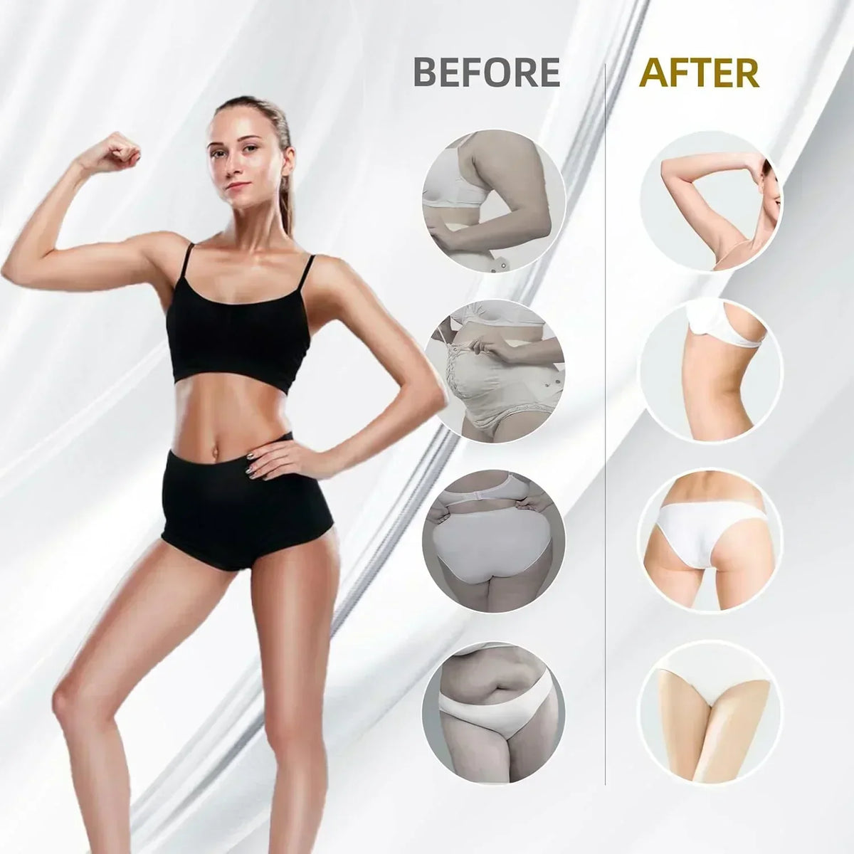 Body Massager Multifunction Beauty for Improvement in The Appearance of Cellulite Device