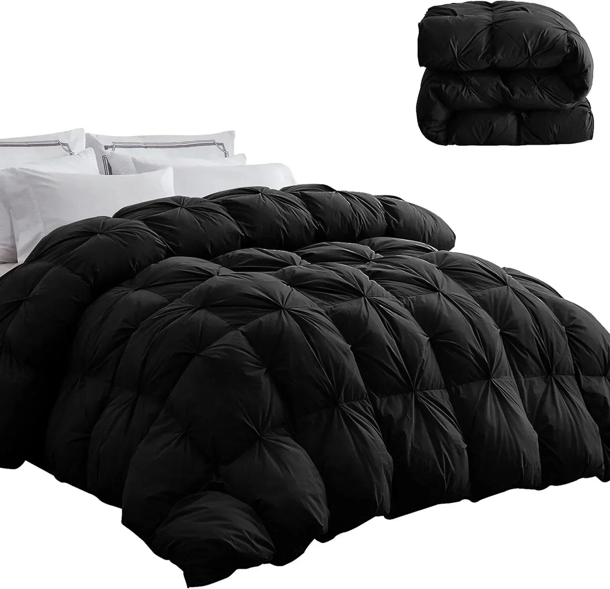 Premium Down Comforter 3D Baffle Box Design
