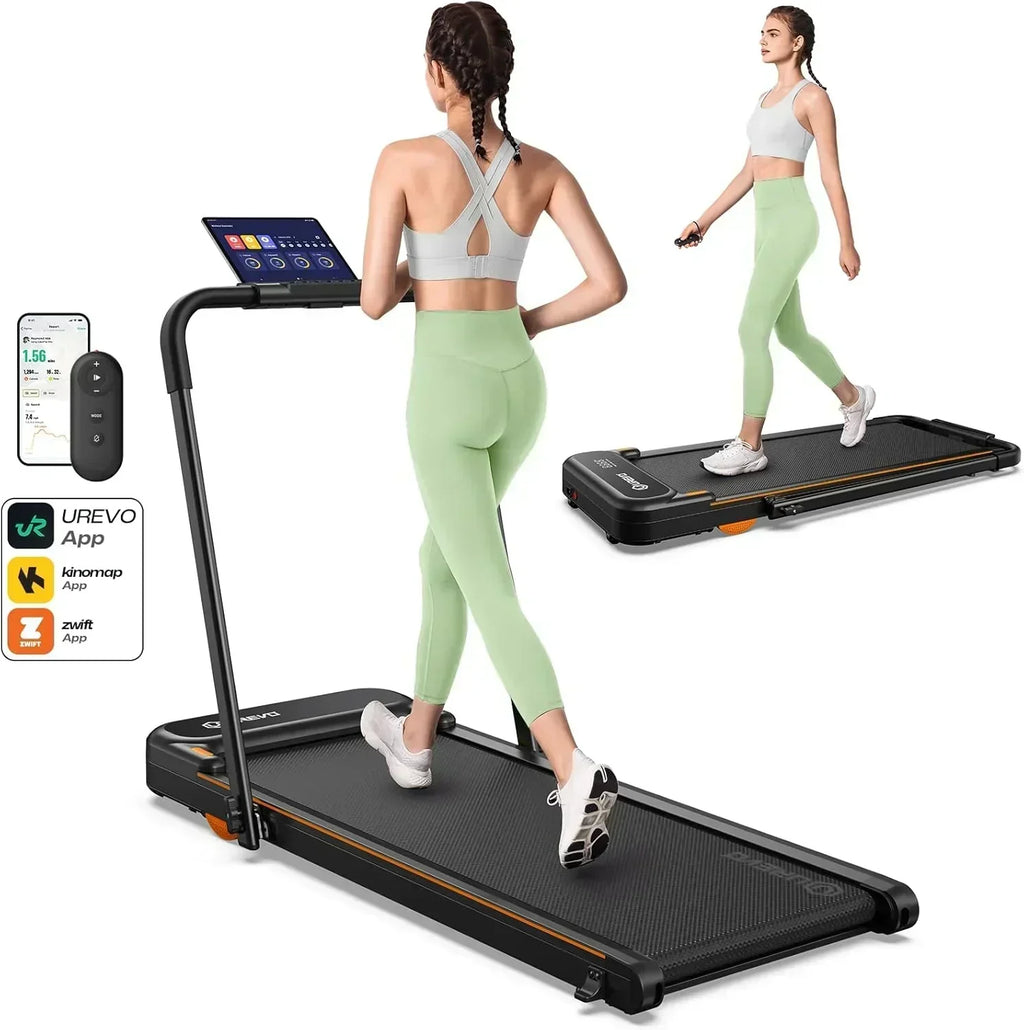 Urevo Strol 2E Smart 2-in-2 Folding Treadmill Dual LED Display