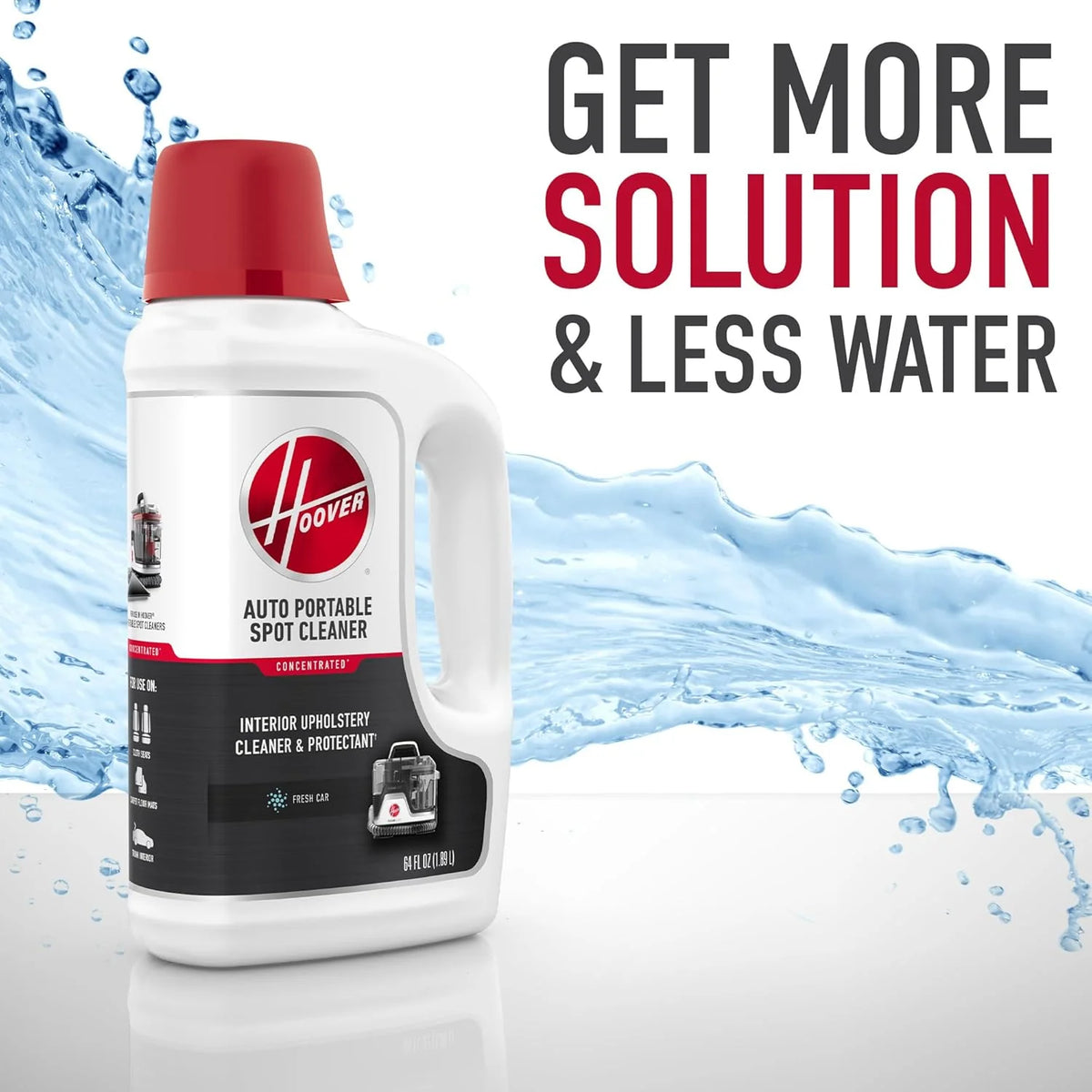 Hoover CleanSlate Plus Portable Carpet & Upholstery Spot Cleaner with Powerful Suction and Multiple Tools