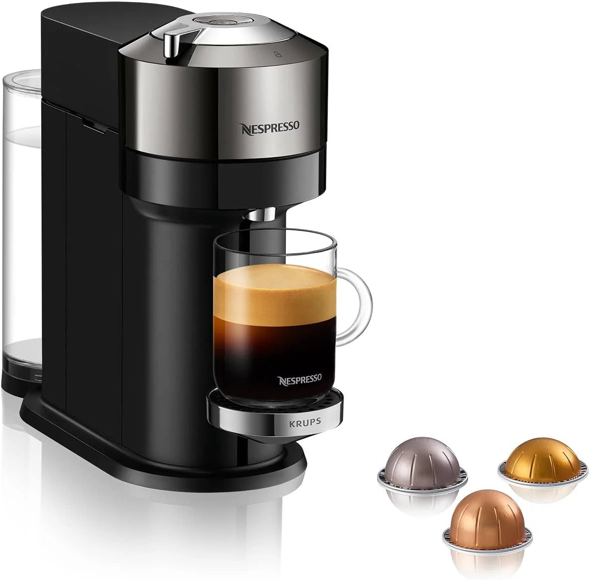 Nespresso Vertuo Next Coffee and Espresso Maker by De'Longhi, White
