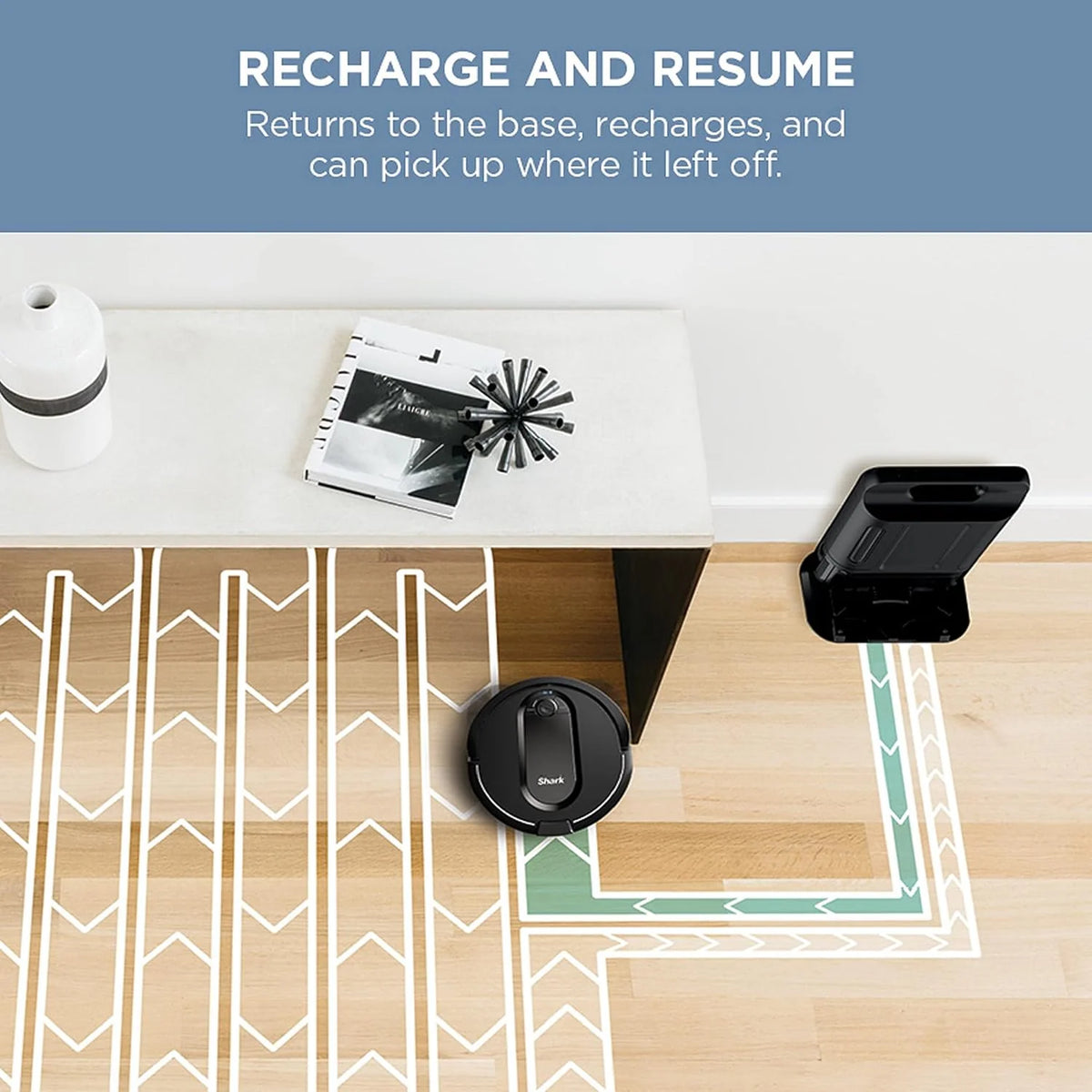 Robot Vacuum & Mop Combo, Powerful Suction, Matrix Plus, 60-Day Debris Capacity, HEPA Bagless Self Empty Base, Sonic Mopping, Home Mapping for Pet Hair - Carpets & Hardfloor, AV2610WA