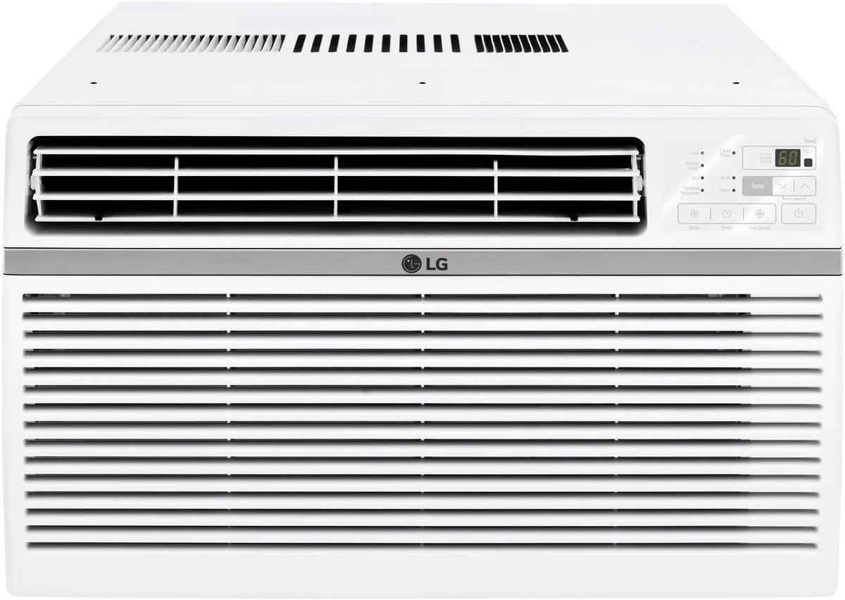 LG 6,000 BTU Window Air Conditioner, 115V, Cools 250 Sq.Ft. for Bedroom, Den