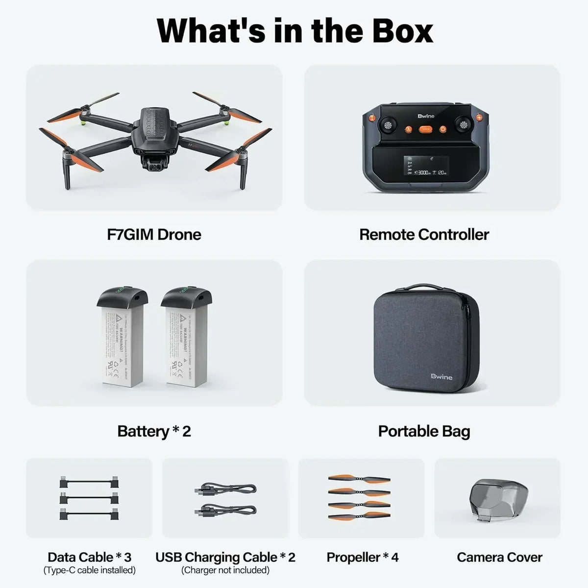 Adult-specific camera drone with 4K UHD aerial photography 3-axis gimbal 10000-foot control