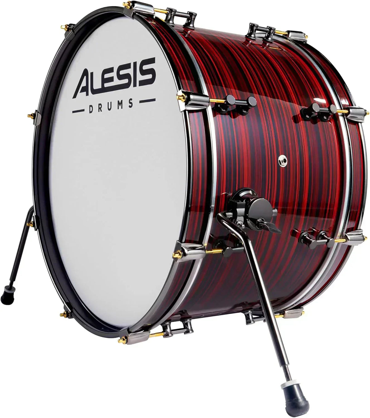 Alison Strata Prime Electronic Drum Set with Touch Screen Dual Area Grid Head