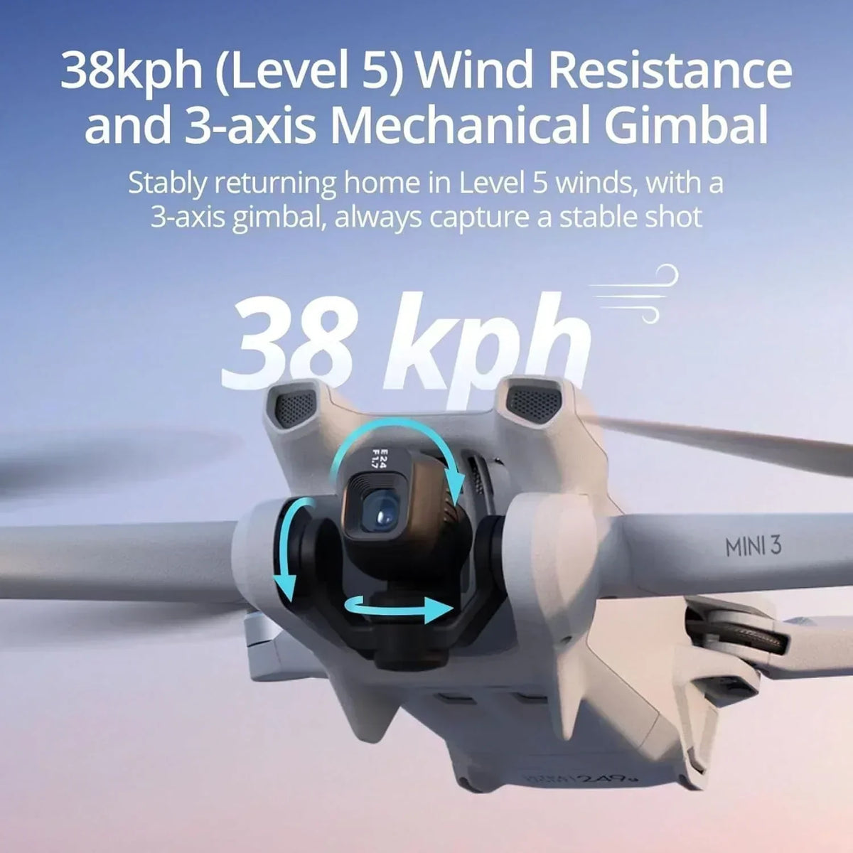 DJI Mini 3 Drones with Camera for Adults 4K 38 min Flight Time up to 32800 ft