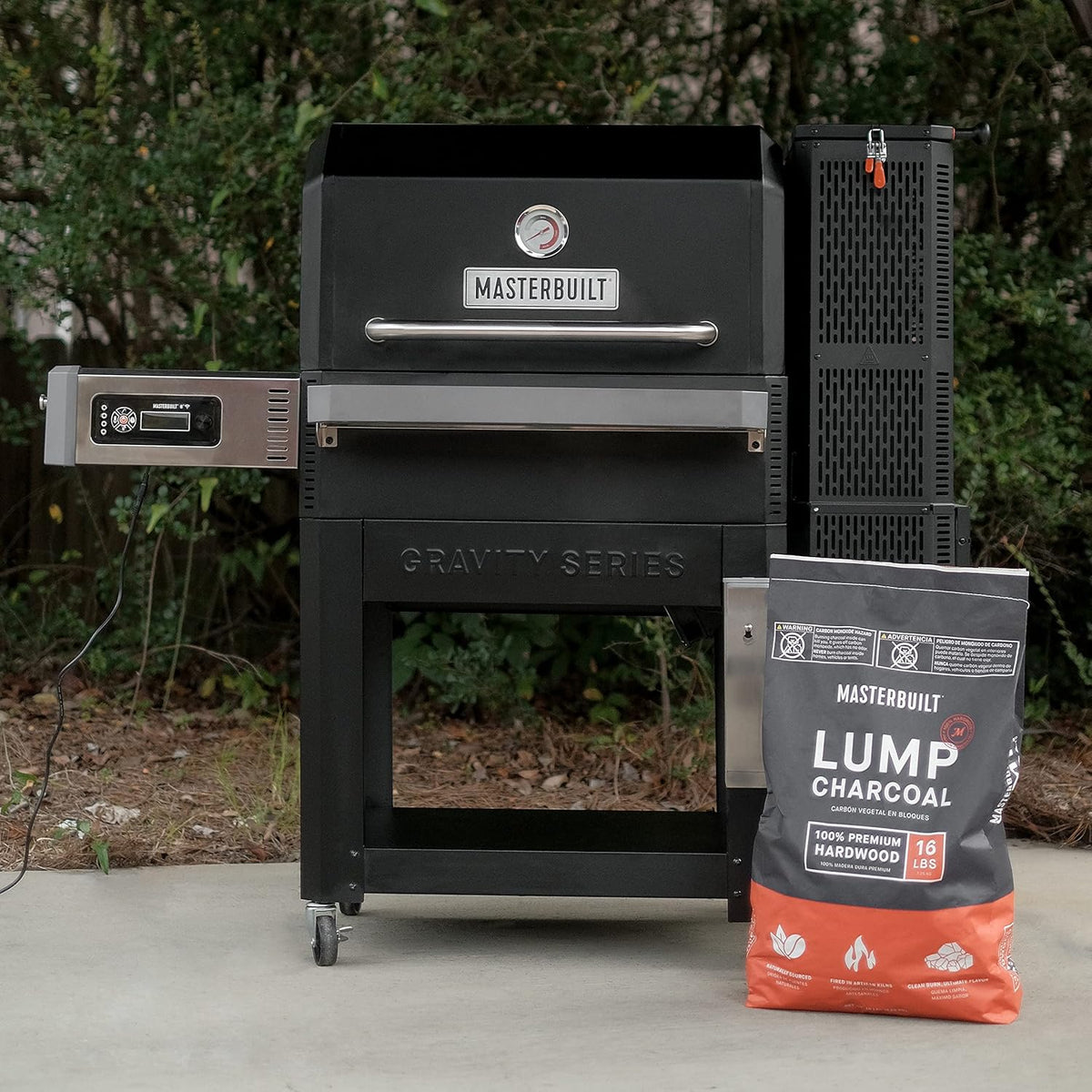 Royal Gourmet CC1830 30 Inch Barrel Charcoal Grill with Side Table, Outdoor BBQ Grill with 627 Sq. In. Cooking Space for Backyard, Patio and Parties, Black