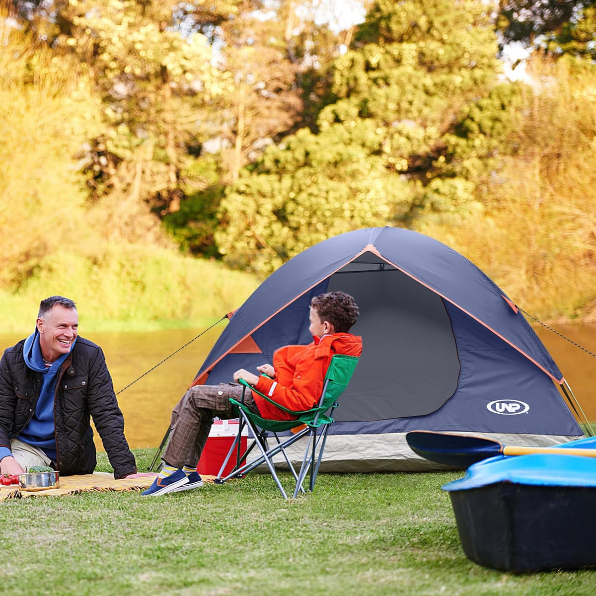 Camping Tent 2/3/4/6 Person Dome Tent Portable Camping Tent Outdoor and Backpacking Beach