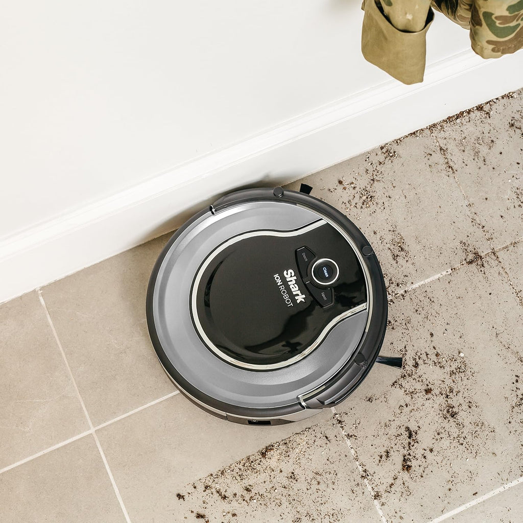 AI Robot Vacuum with XL HEPA Self-Empty Base, Bagless, 60-Day Capacity, LIDAR Navigation, Perfect for Pet Hair, Compatible with Alexa, Wi-Fi Connected, Carpet & Hard Floor, Black
