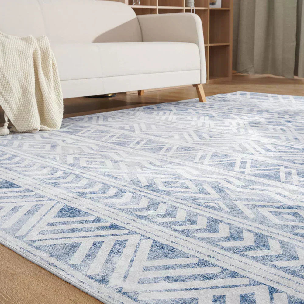 Boho Area Rugs 9x12 Living Room Modern Area Rug Neutral Carpet for Bedroom Decor